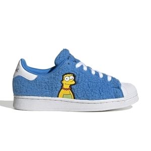 Adidas The Simpsons Marge Superstar Blue Shoes GZ1774 Size Youth 6.5 Womens 8